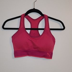 Puma Hot Pink Sports Bra M